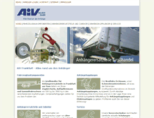 Tablet Screenshot of aiv-frankfurt.de